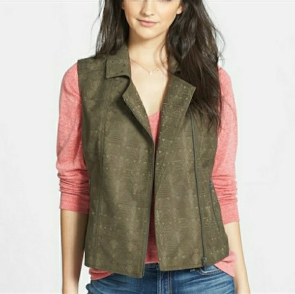 hinge Jackets & Blazers - Hinge Nordstrom Geo Jaquard Motor Vest